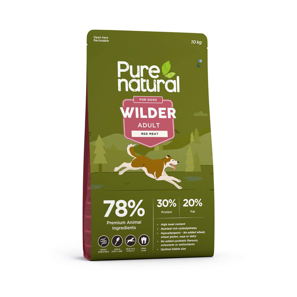 Ração para Cão Adulto Carne Vermelha Wilder Purenatural