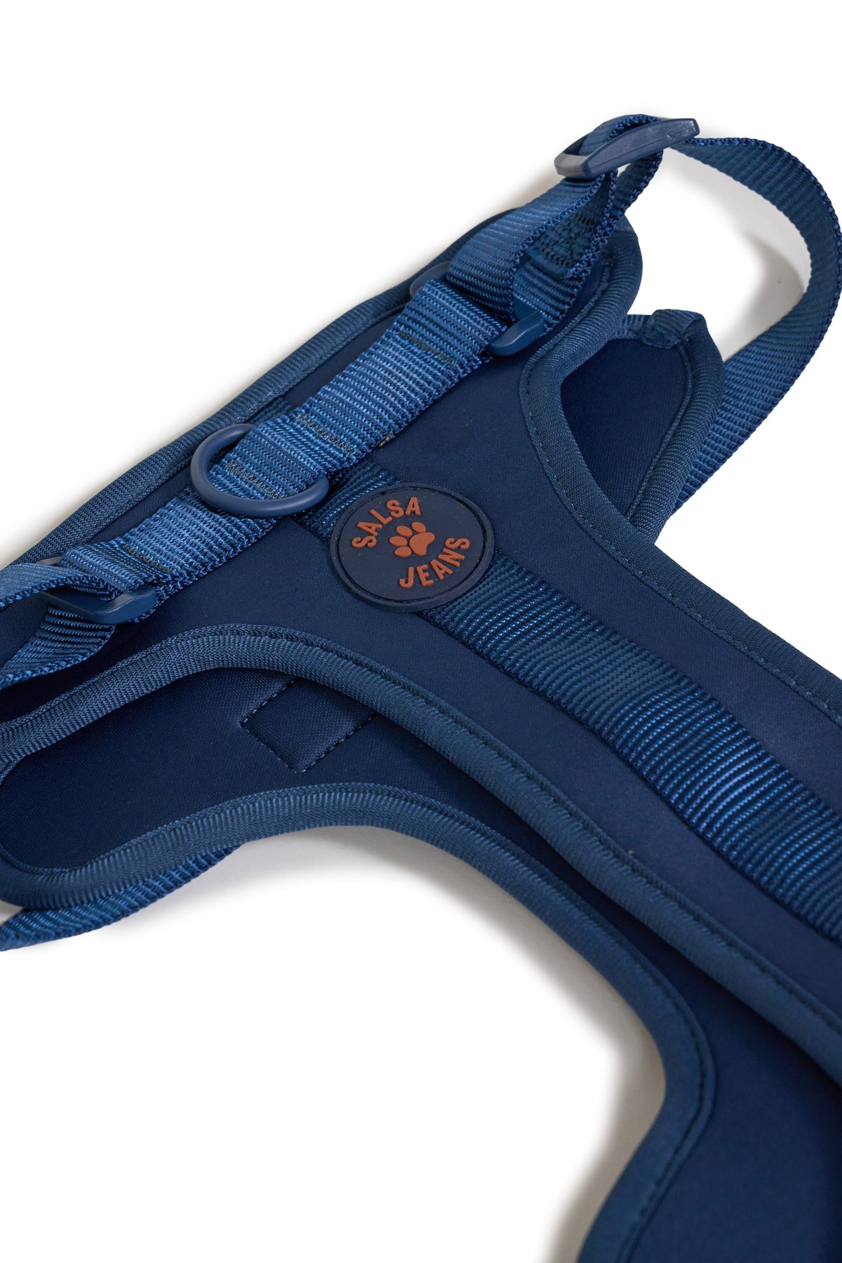 Conjunto de Peitoral com Trela e Porta Sacos Salsa Jeans