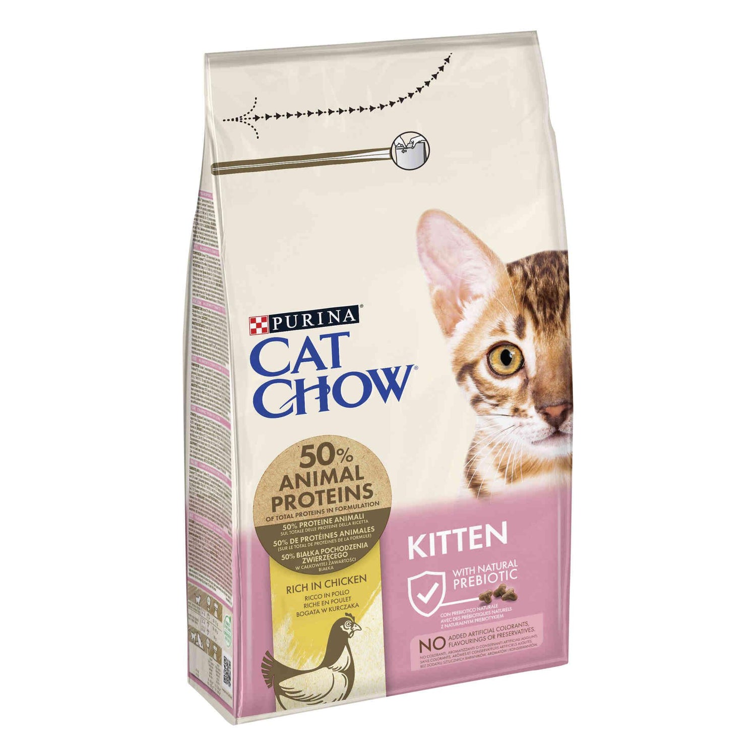 Ração para Gato Júnior Frango Purina Cat Chow