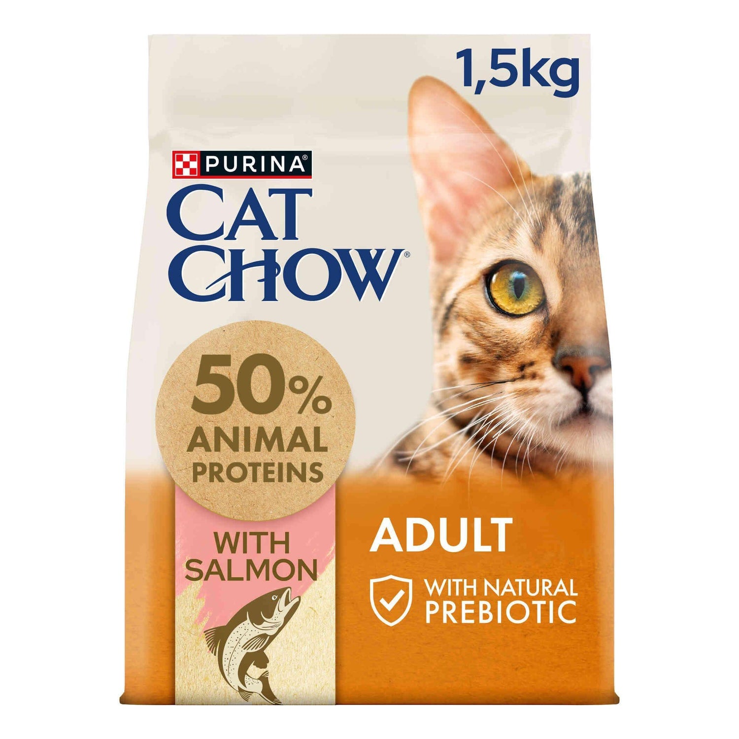 Ração para Gato Adulto Salmão Purina Cat Chow