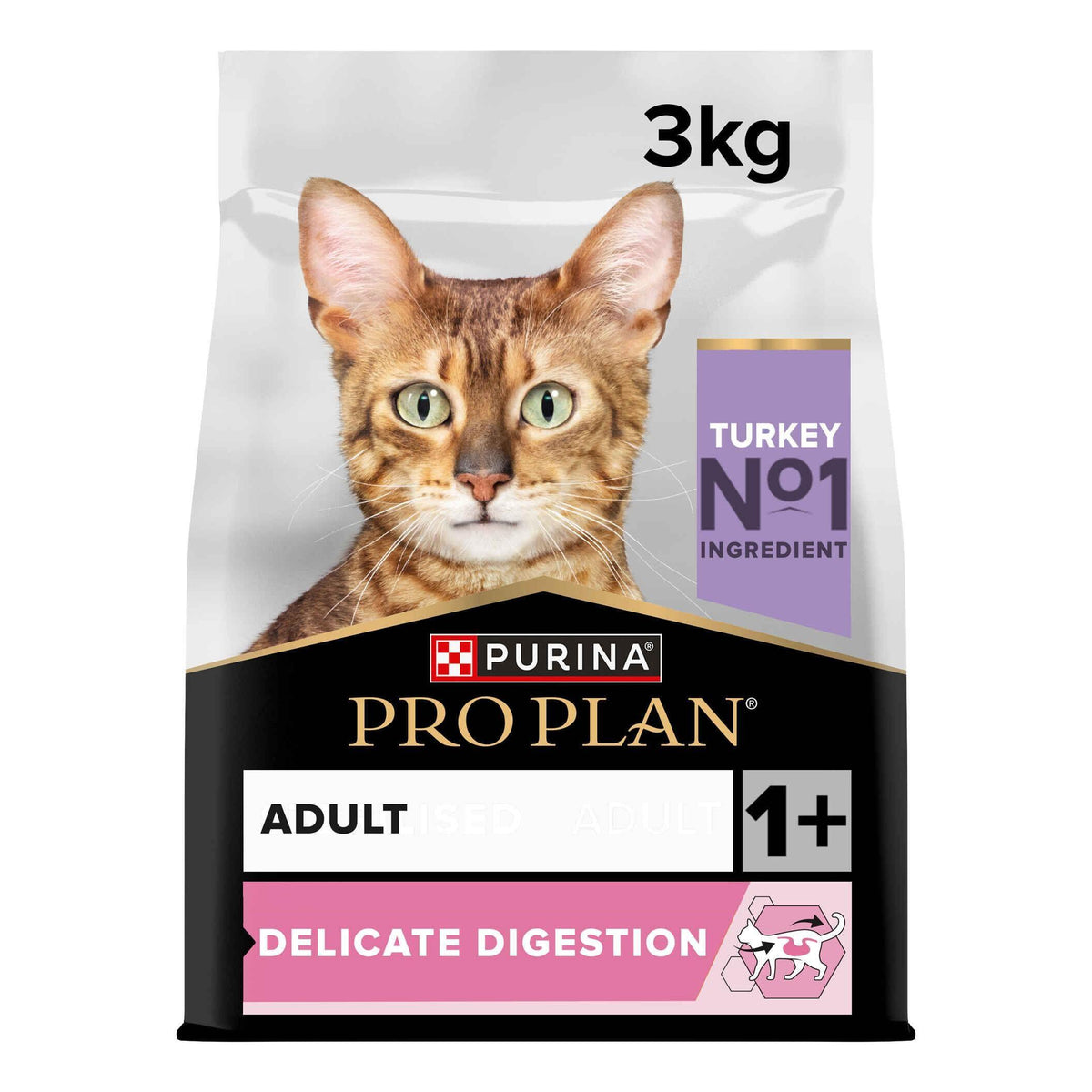 Ração para Gato Adulto OptiDigest Peru Purina Pro Plan