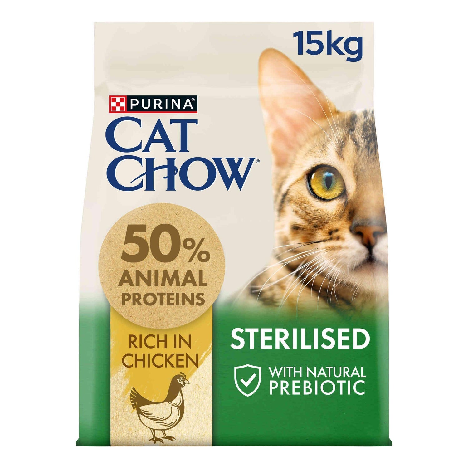 Ração para Gato Adulto Esterilizado Frango Purina Cat Chow