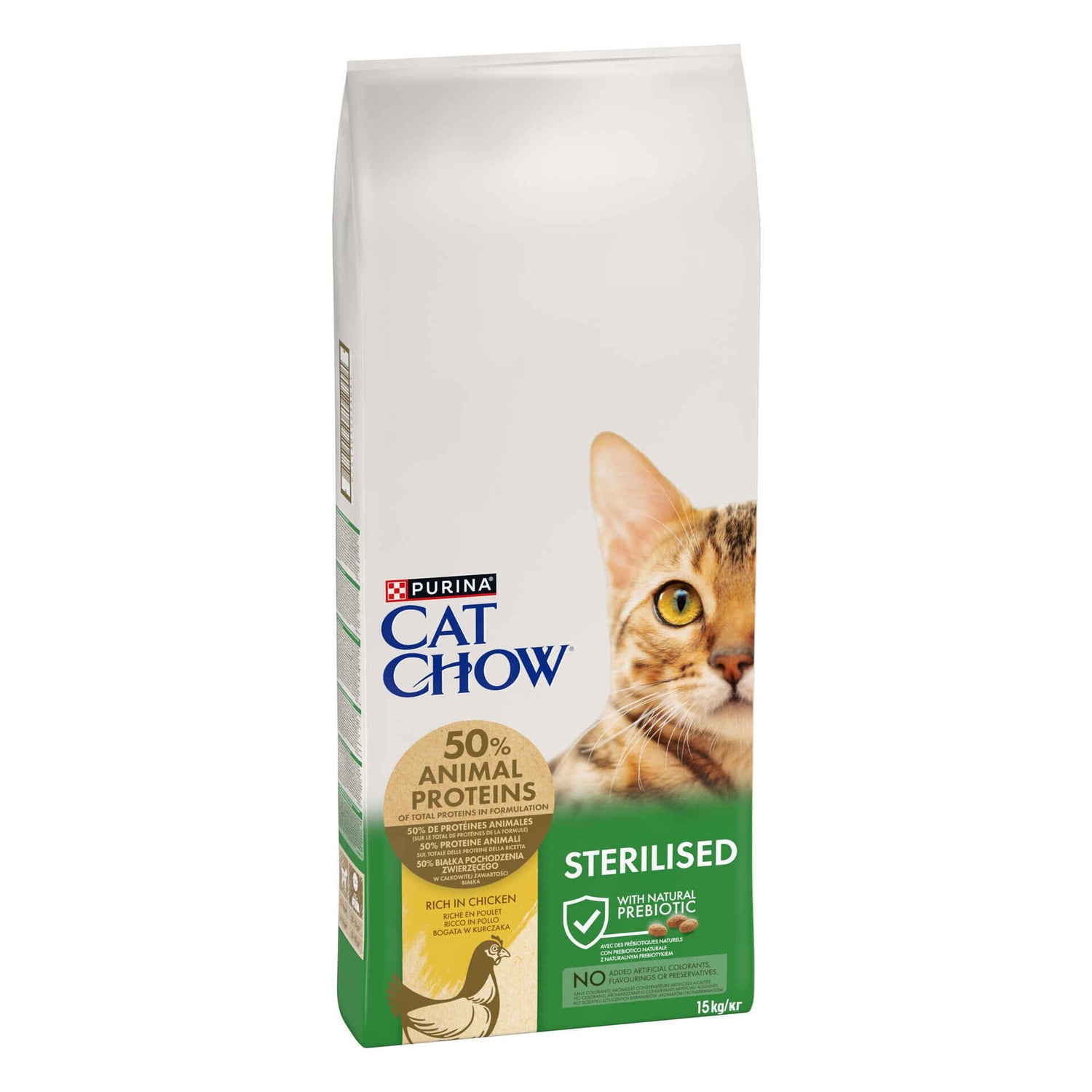 Ração para Gato Adulto Esterilizado Frango Purina Cat Chow