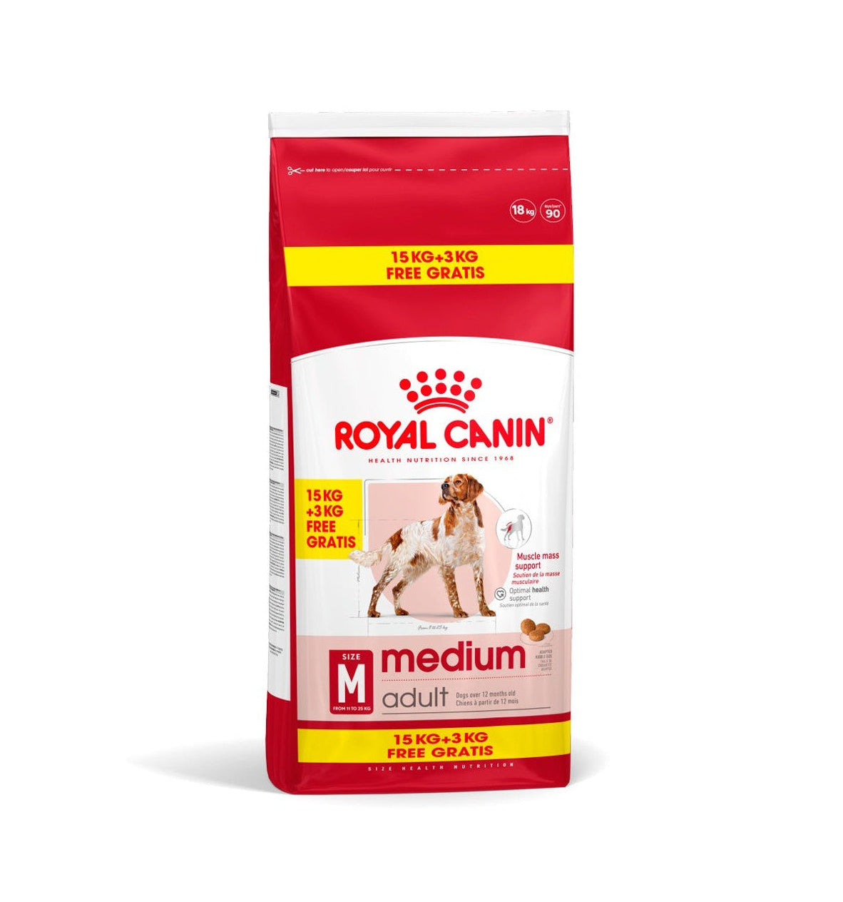 Ração para Cão Adulto Médio Royal Canin
