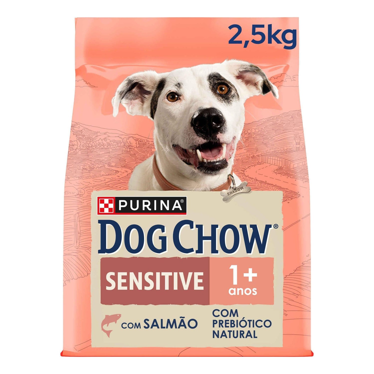 Ração para Cão Adulto Sensitive Salmão Purina Dog Chow