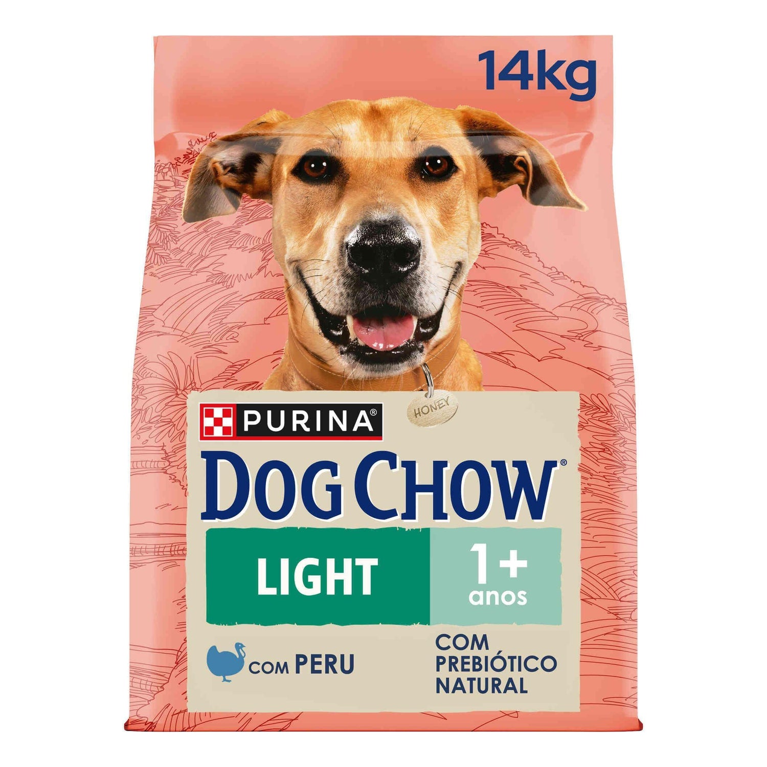 Ração para Cão Adulto Light Peru Purina Dog Chow