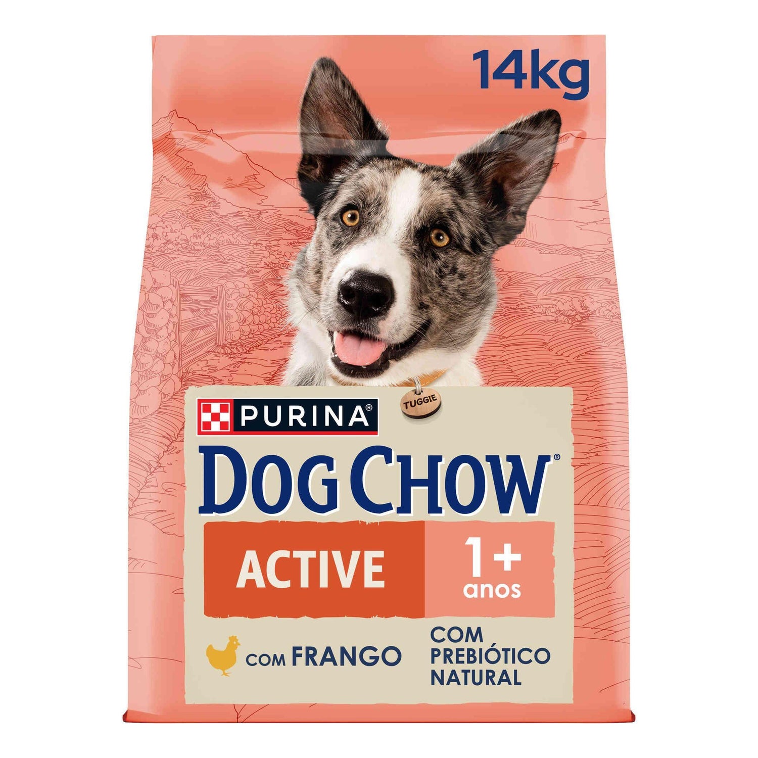Ração para Cão Adulto Active Frango e Arroz Purina Dog Chow
