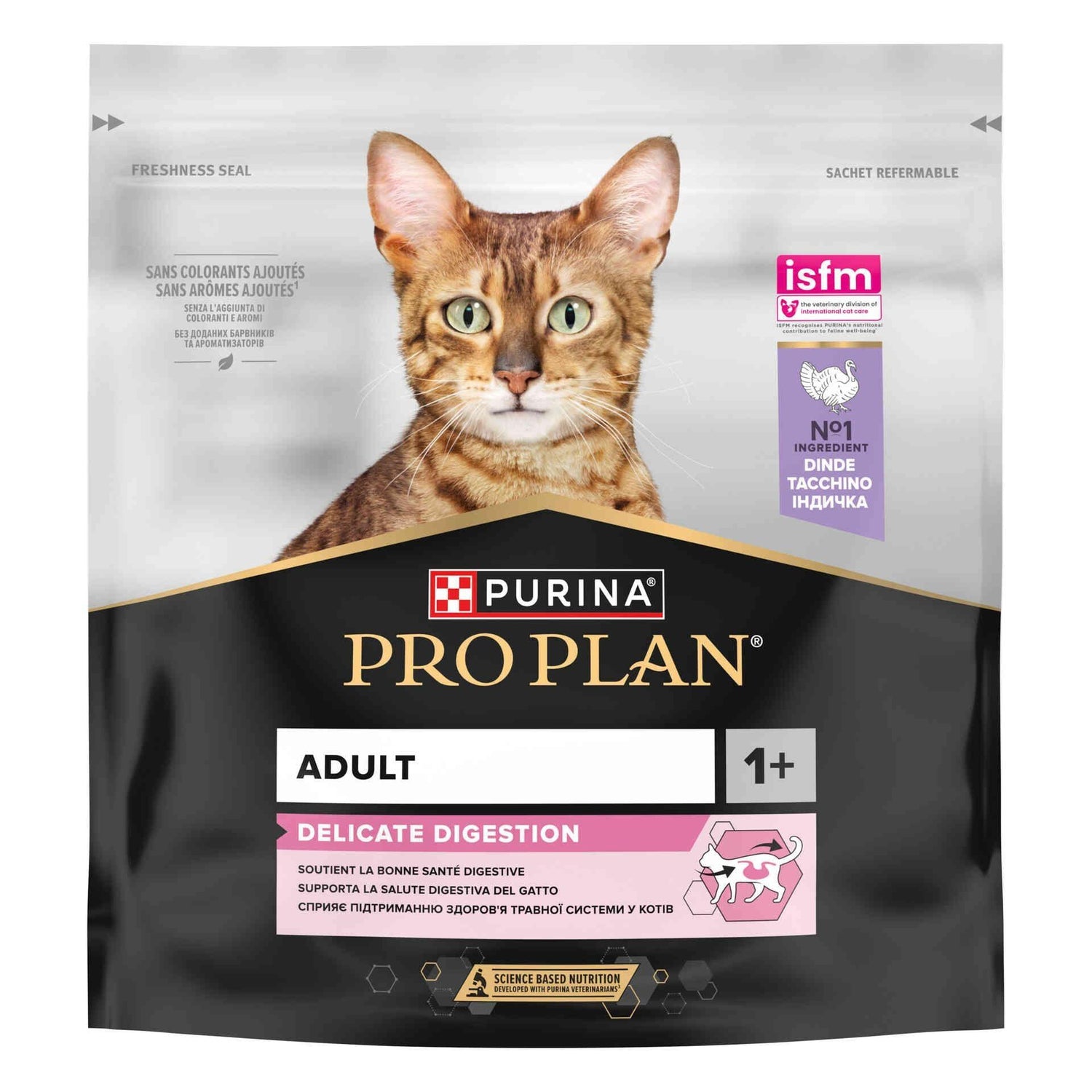 Ração para Gato Adulto Delicate Digestion Peru Purina Pro Plan