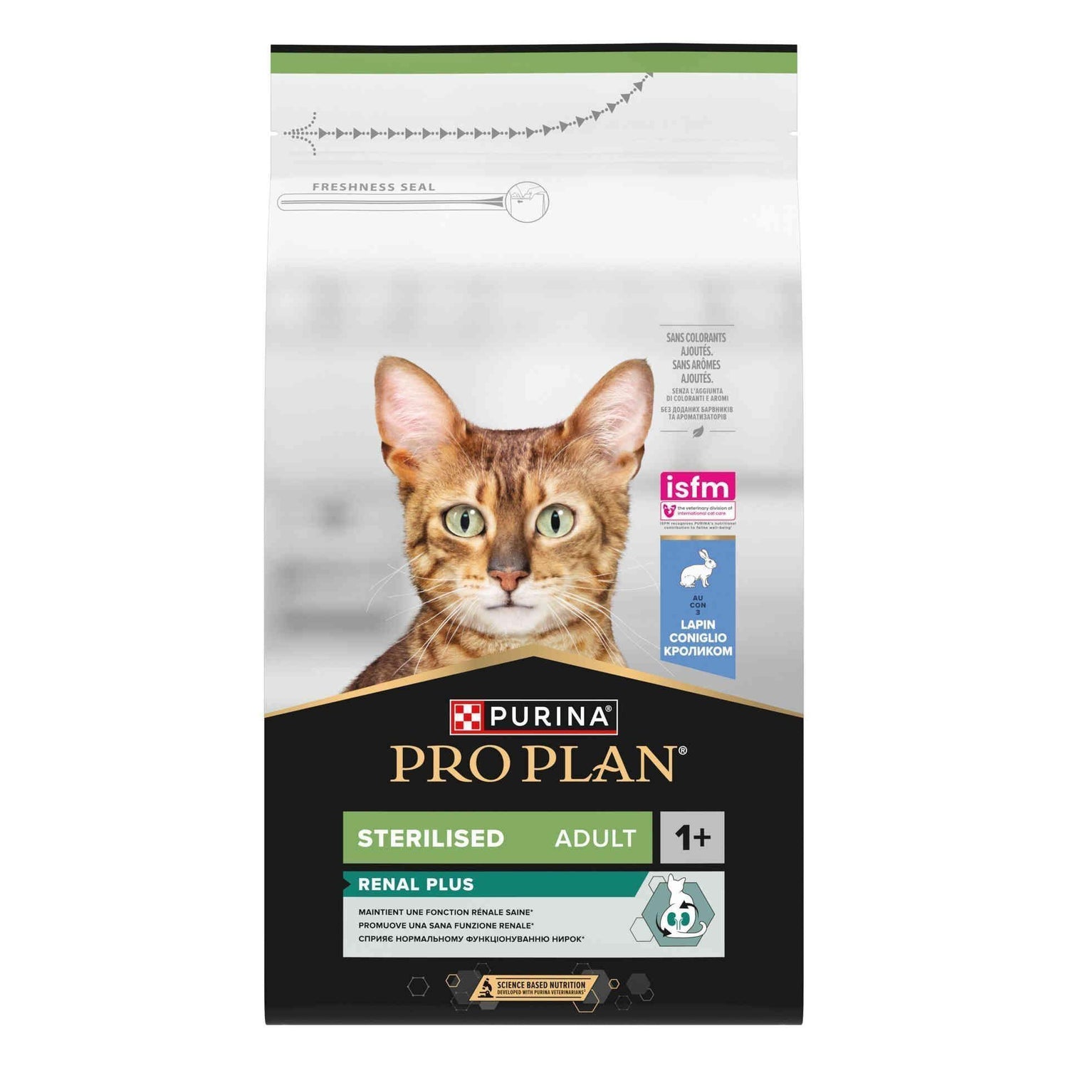 Ração para Gato Adulto Esterilizado Renal Plus Coelho Purina Pro Plan