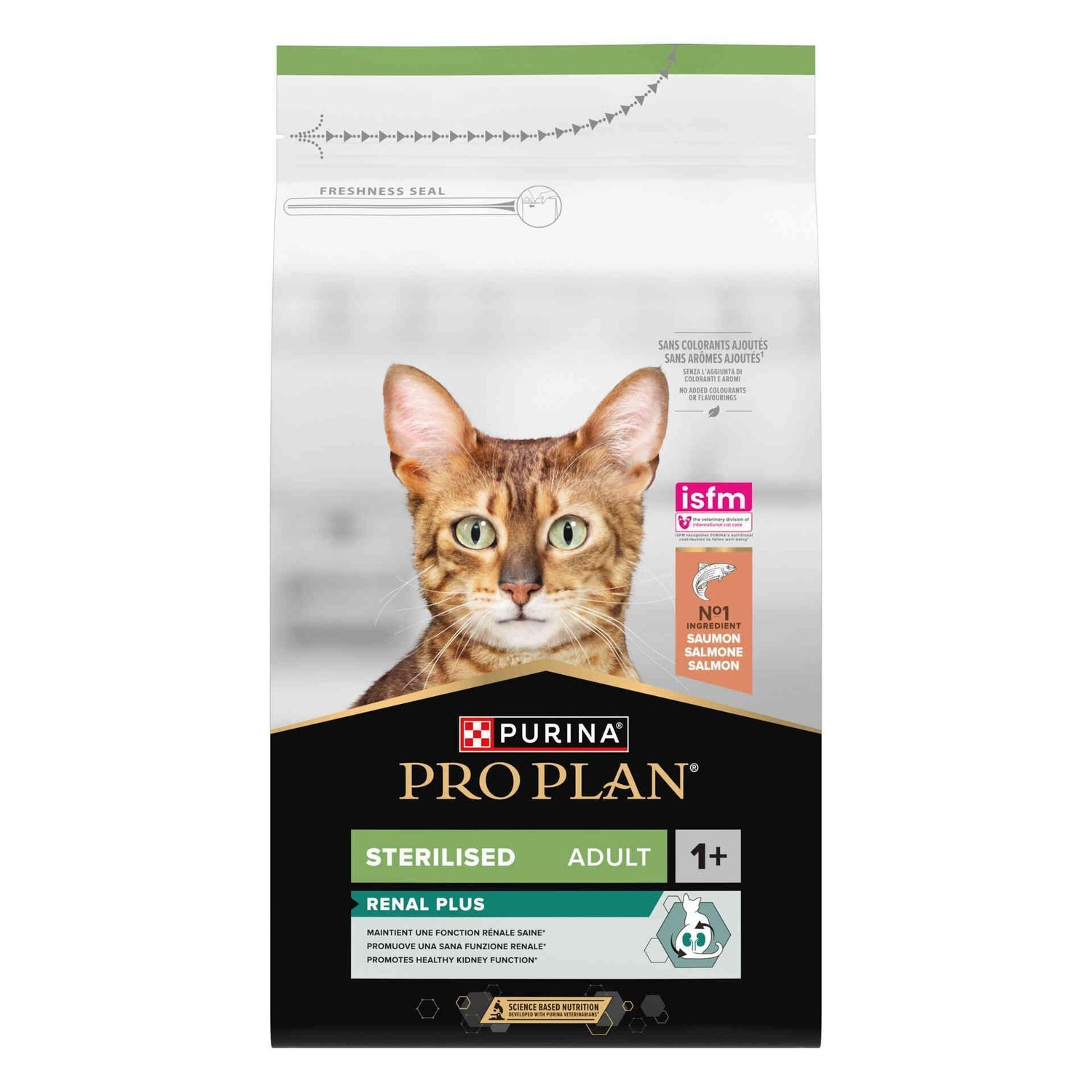 Ração para Gato Adulto Esterilizado Renal Plus Salmão Purina Pro Plan