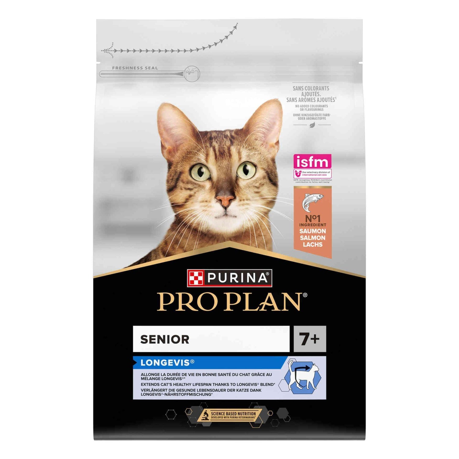 Ração para Gato Sénior Longevis Salmão Purina Pro Plan