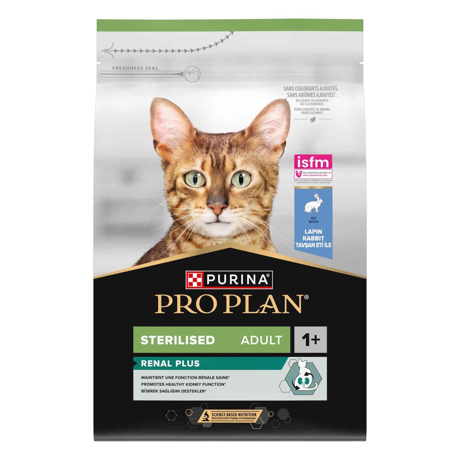 Ração para Gato Adulto Esterilizado Renal Plus Coelho Purina Pro Plan
