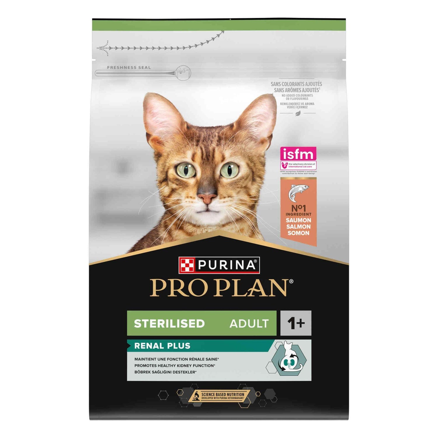 Ração para Gato Adulto Esterilizado Renal Plus Salmão Purina Pro Plan