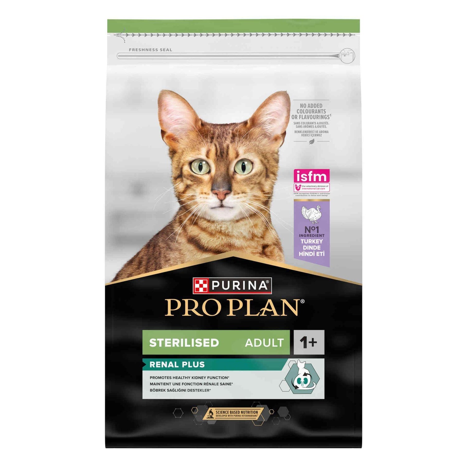 Ração para Gato Adulto Esterilizado Optirenal Peru Purina Pro Plan