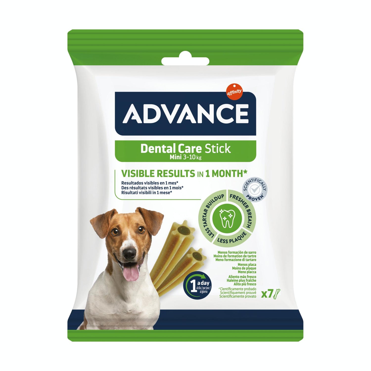 Snack para Cão Adulto Mini Dental Affinity Advance