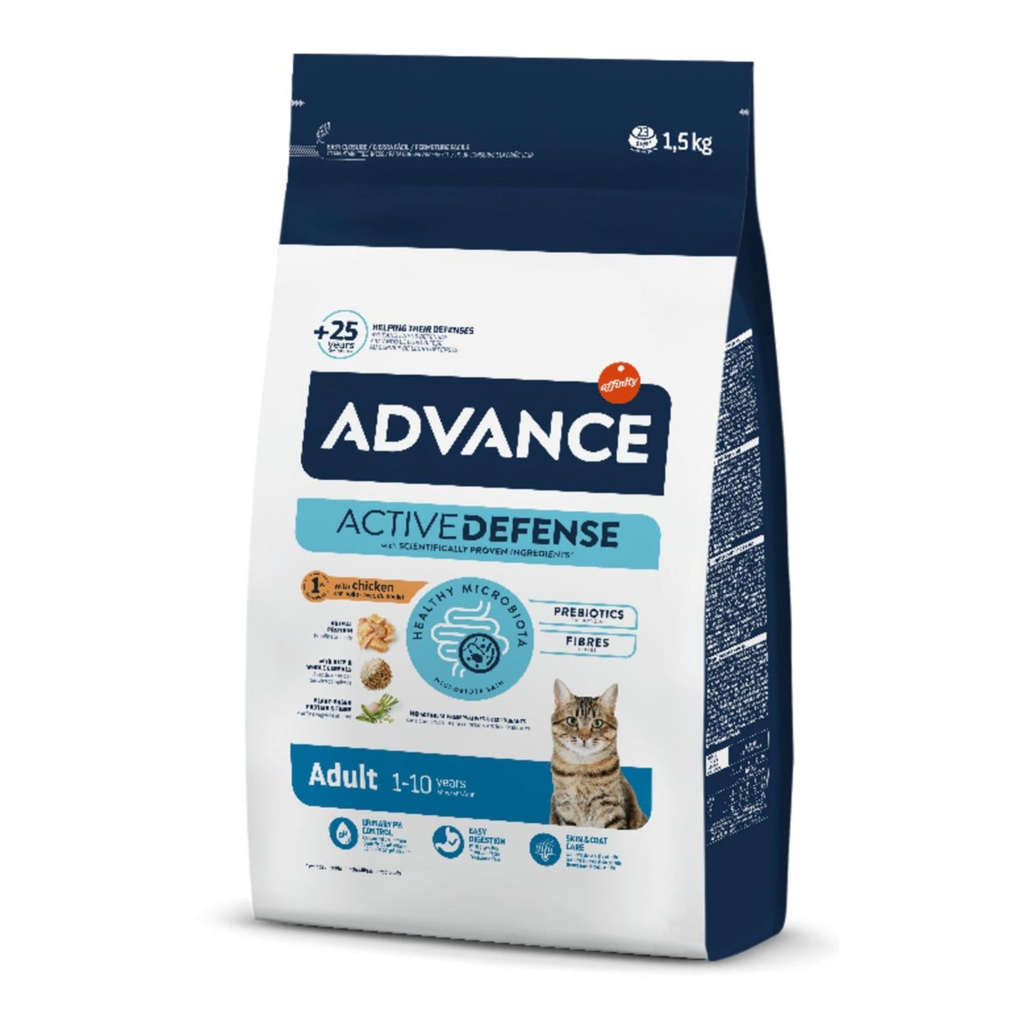 Ração para Gato Adulto Frango e Arroz Affinity Advance