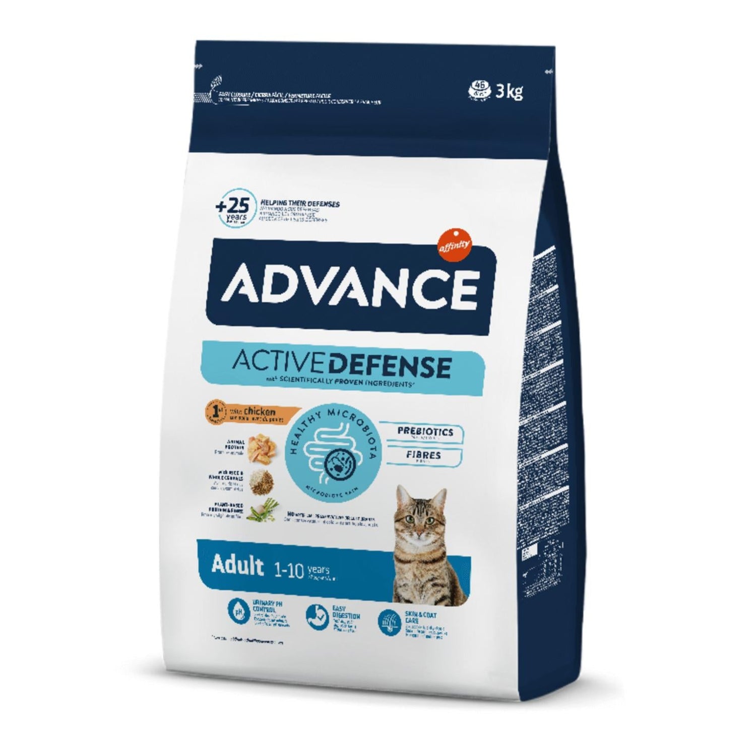 Ração para Gato Adulto Frango e Arroz Affinity Advance