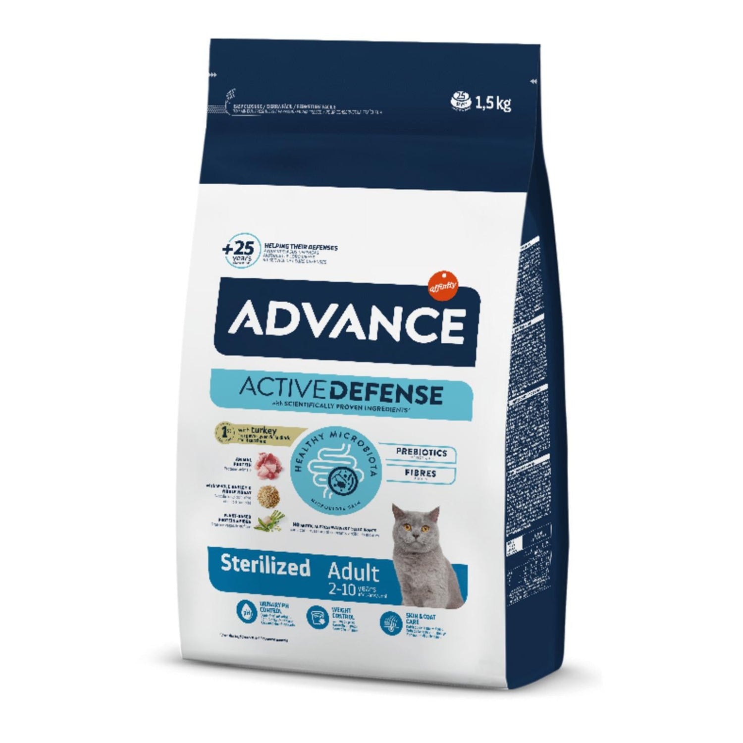 Ração para Gato Adulto Esterilizado Affinity Advance