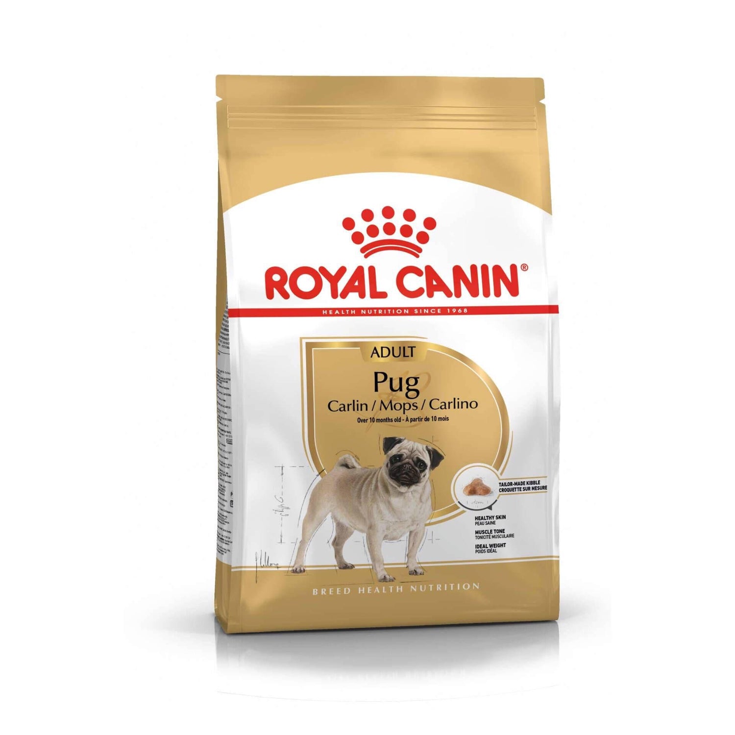 Ração para Cão Adulto Pug Royal Canin