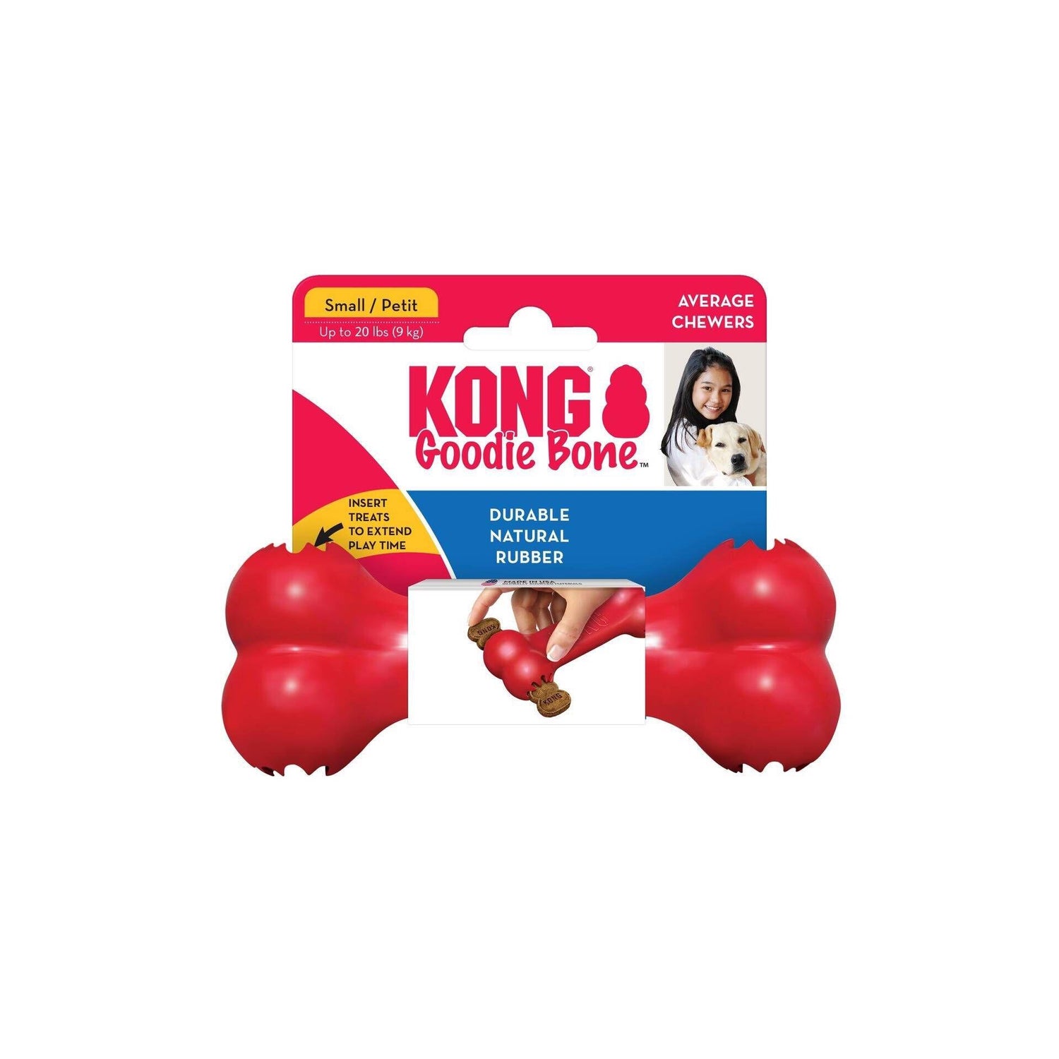 Brinquedo para Cão Goodie Bone Kong