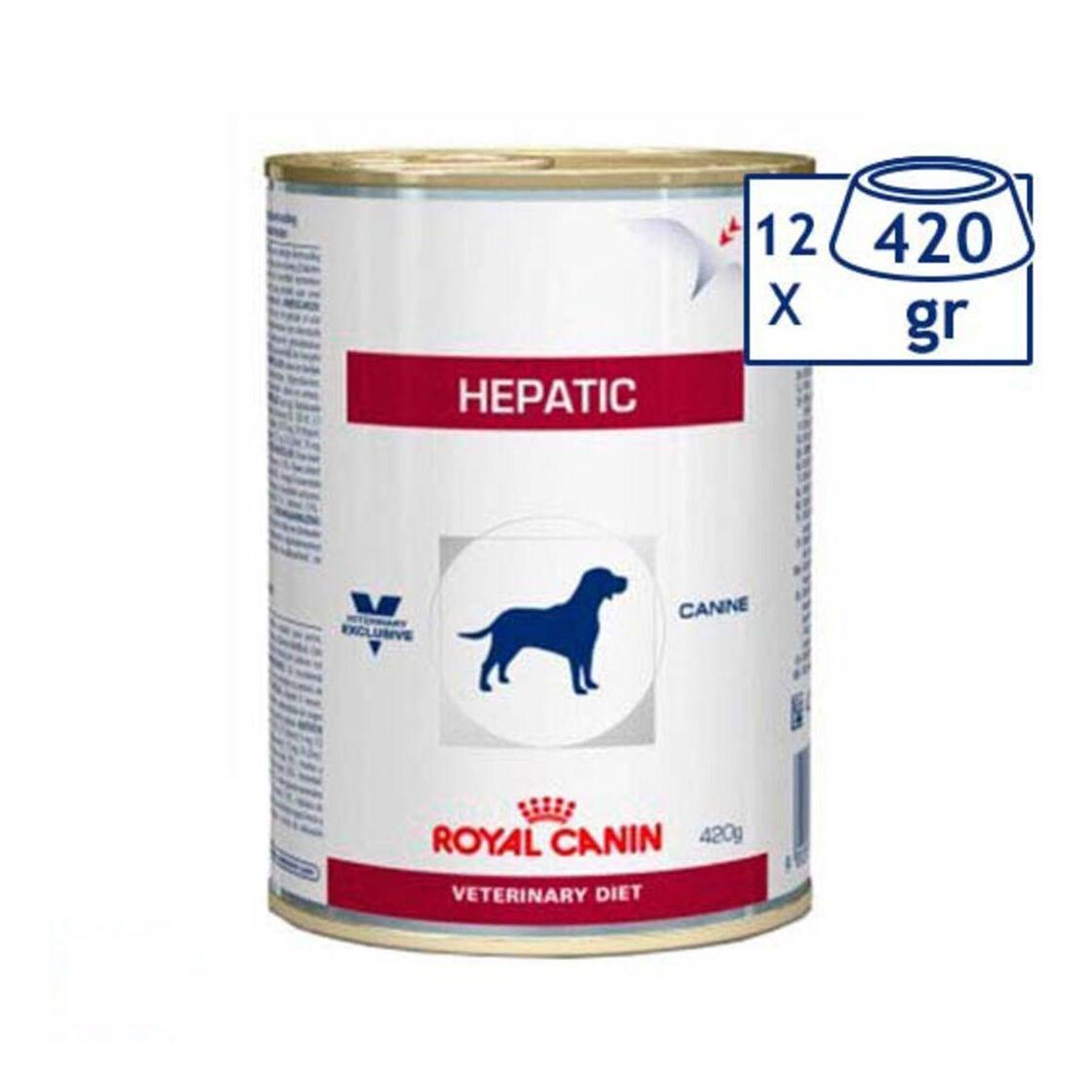 Pack Comida Húmida para Cão Hepatic Royal Canin Veterinary Diets