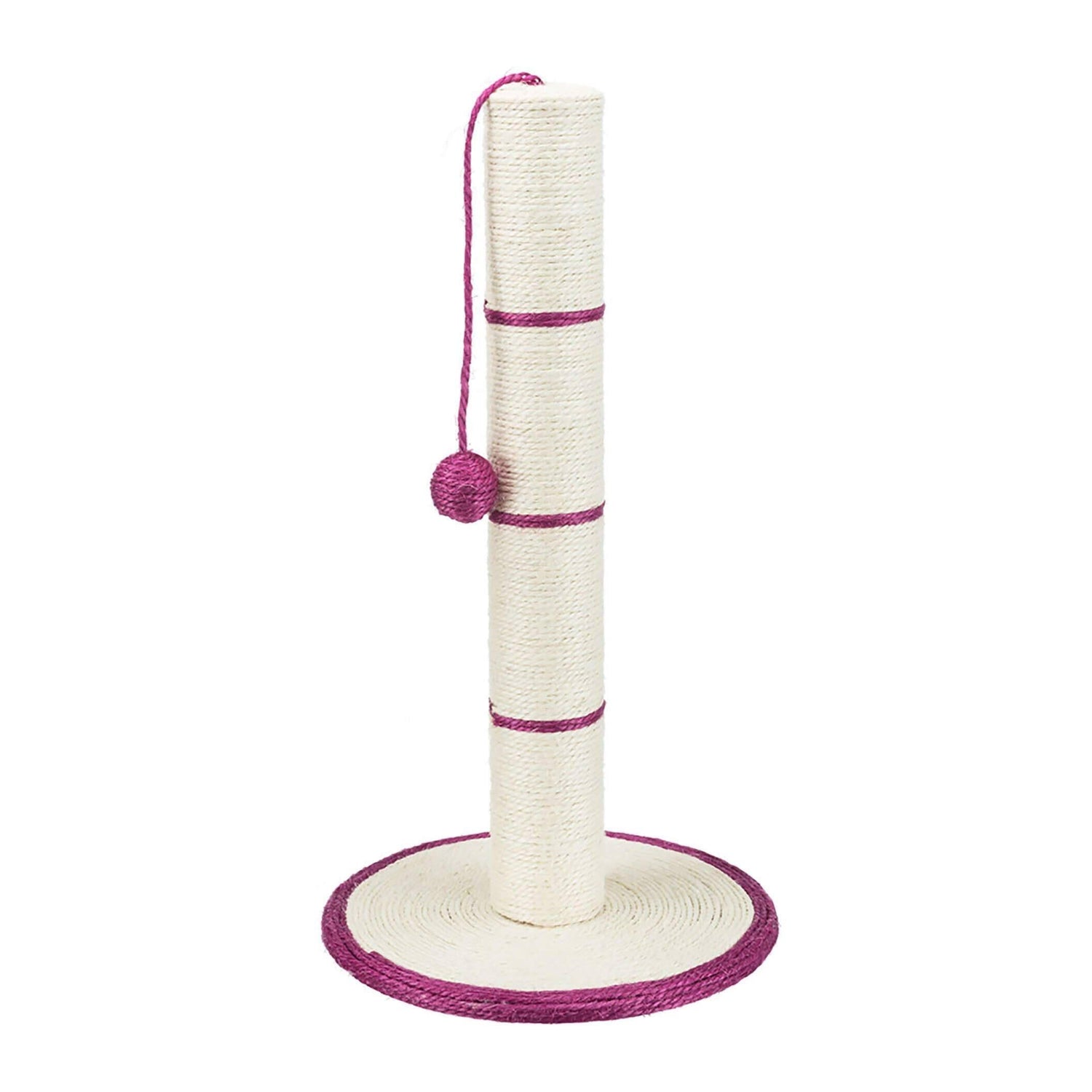 Poste para Arranhar Cilindrico com Base+Bola 62Cm Trixie