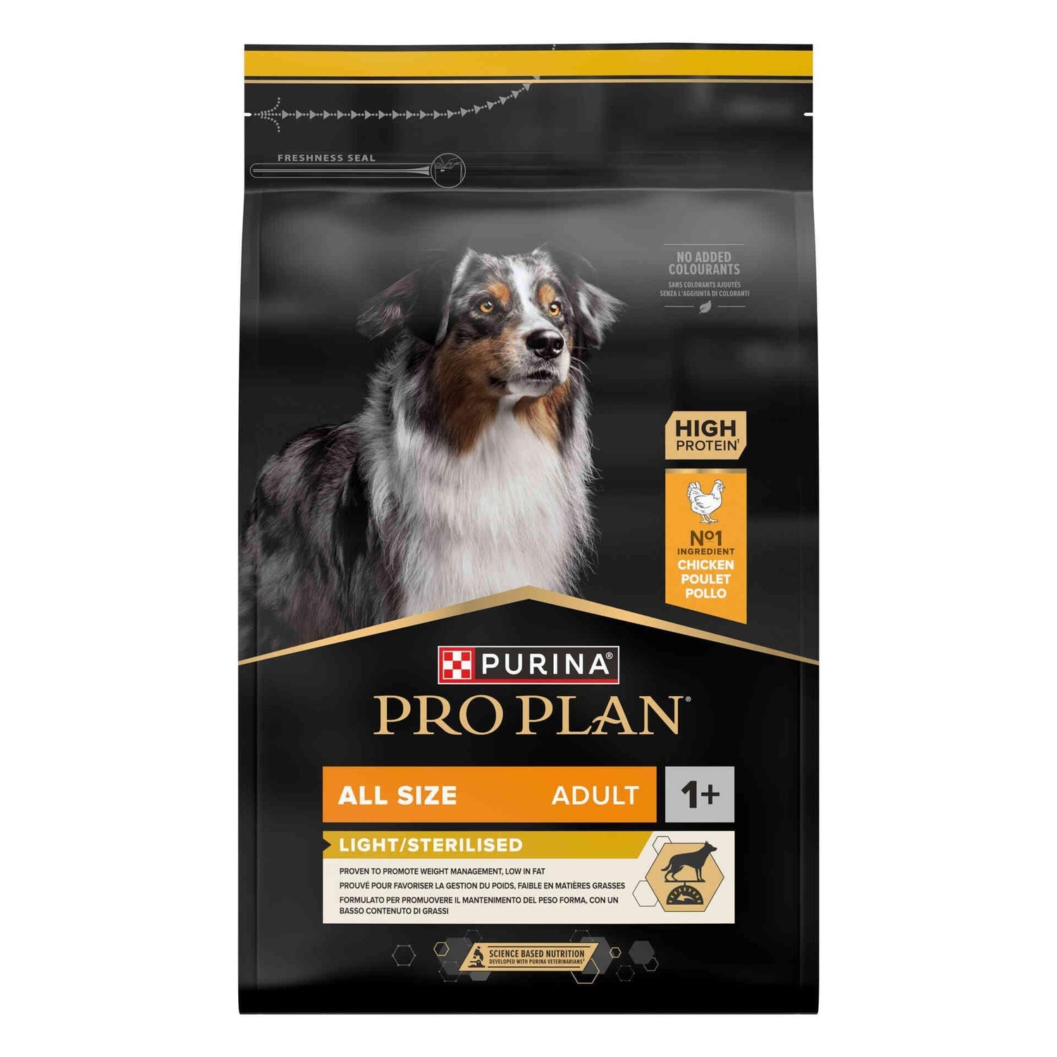 Ração para Cão Adulto Esterilizado Light Frango Purina Pro Plan