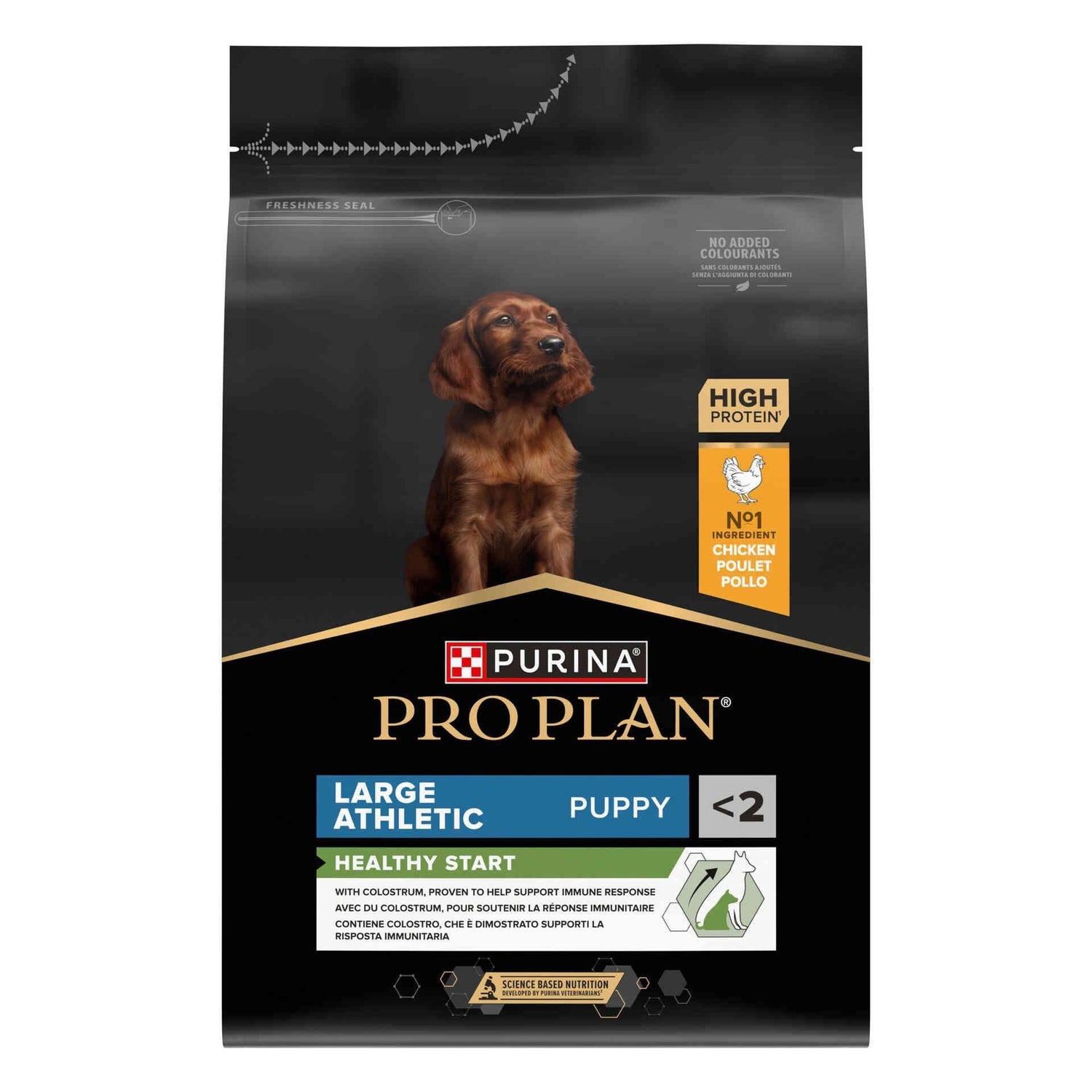 Ração para Cão Júnior Maxi Athletic Healthy Start Frango Purina Pro Plan
