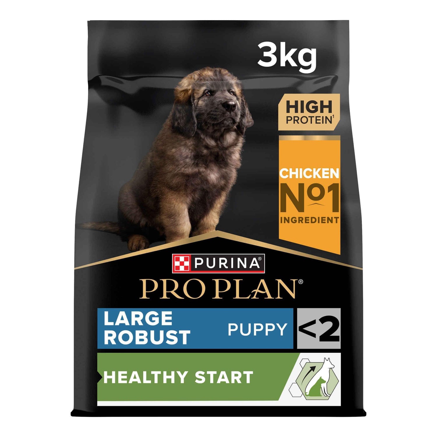 Ração para Cão Júnior Maxi Robust Healthy Start Frango Purina Pro Plan