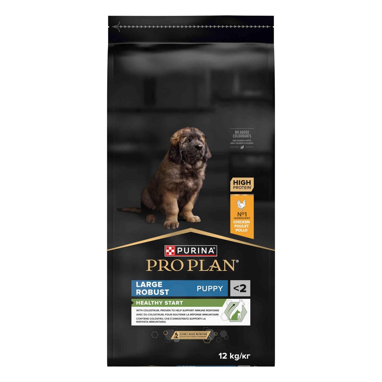 Ração para Cão Júnior Maxi Robust Healthy Start Frango Purina Pro Plan
