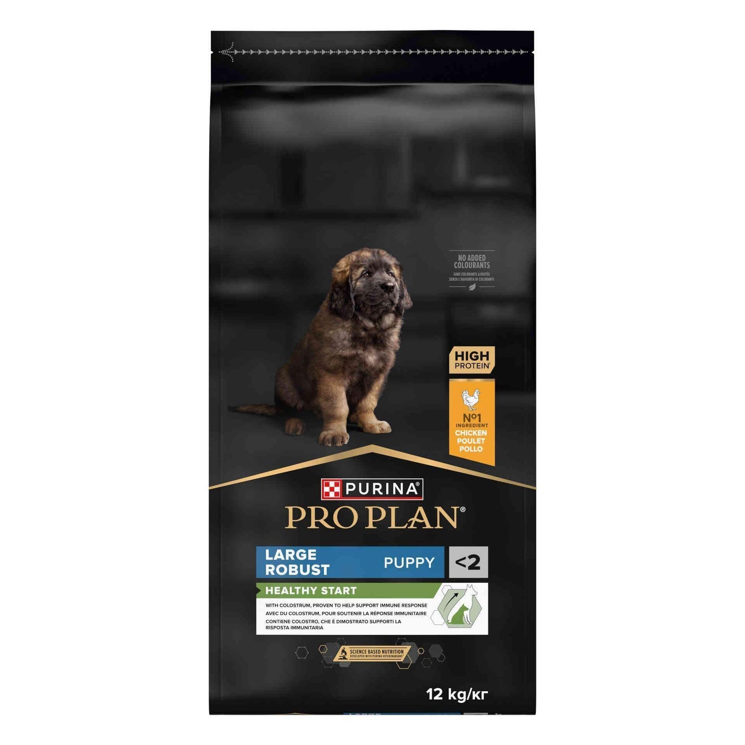 Ração para Cão Júnior Maxi Robust Healthy Start Frango Purina Pro Plan