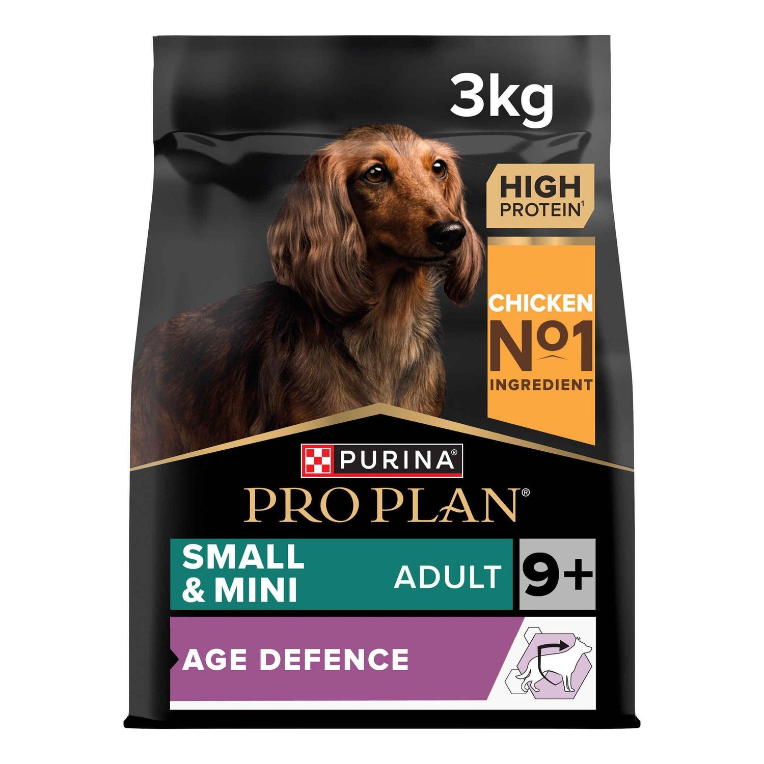 Ração para Cão Sénior Mini Age Defence Frango Purina Pro Plan
