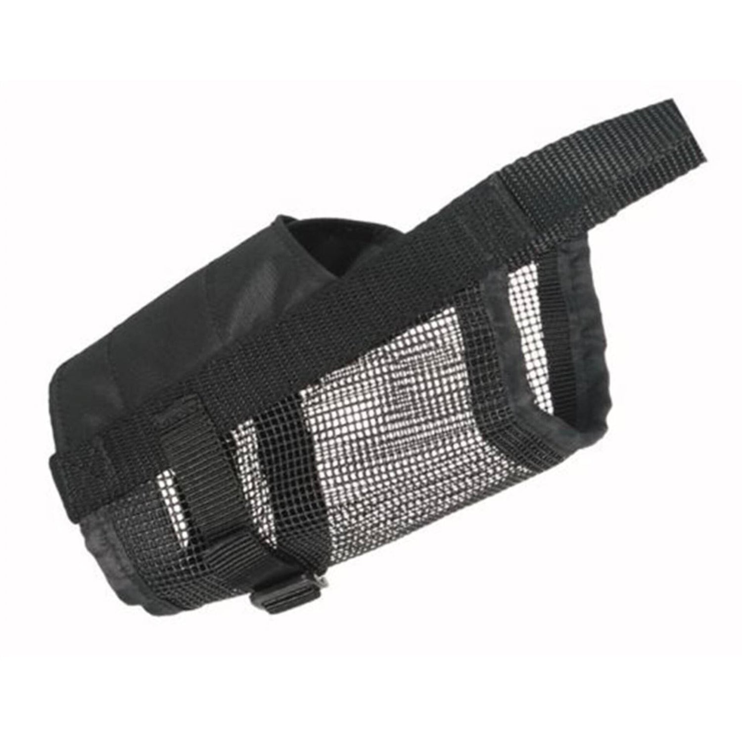 Açaime para Cão Ajustável com Rede Nylon Preto Trixie