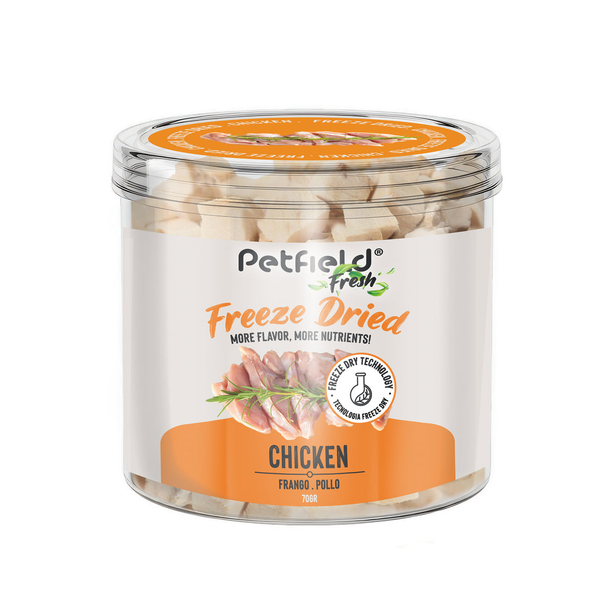 Snack Freeze Dried Frango Petfield