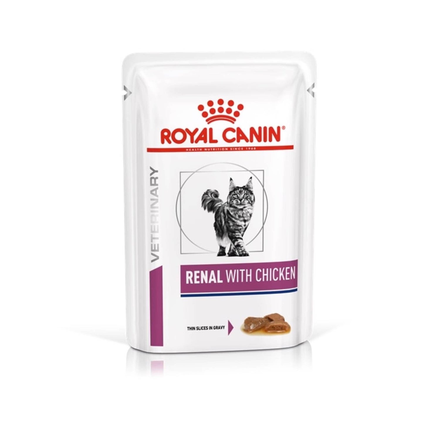 Comida Húmida para Gato Renal Frango Royal Canin Veterinary Diets