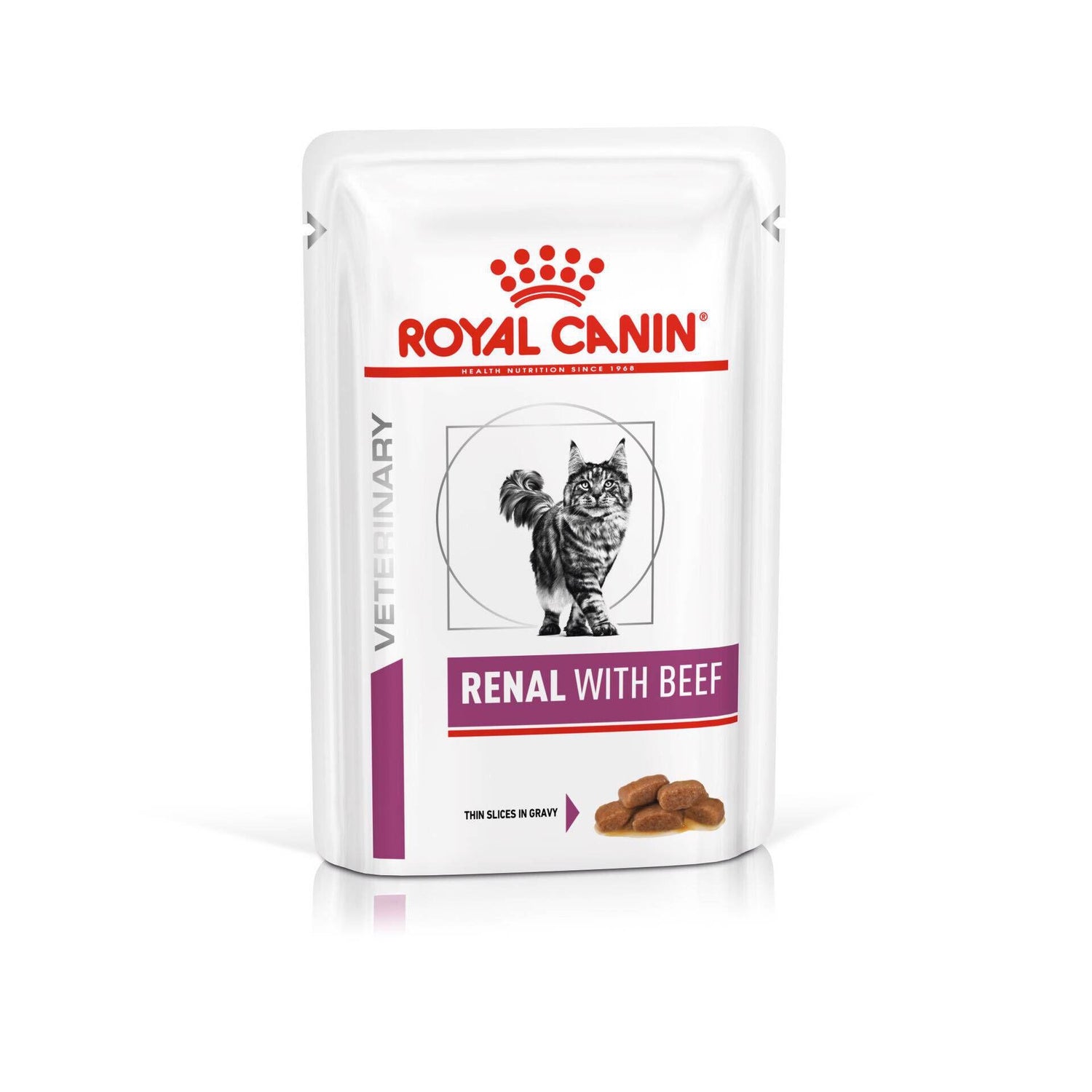Pack Comida Húmida para Gato Renal Vaca Royal Canin Veterinary Diets