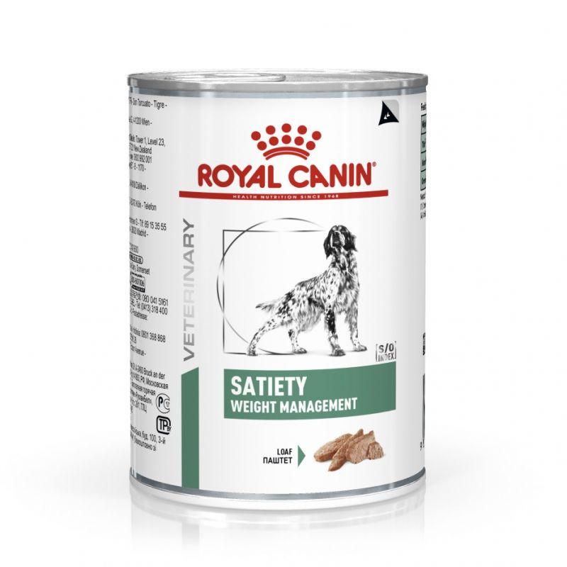 Pack Comida Húmida para Cão Satiety Weight Management Royal Canin Veterinary Diets