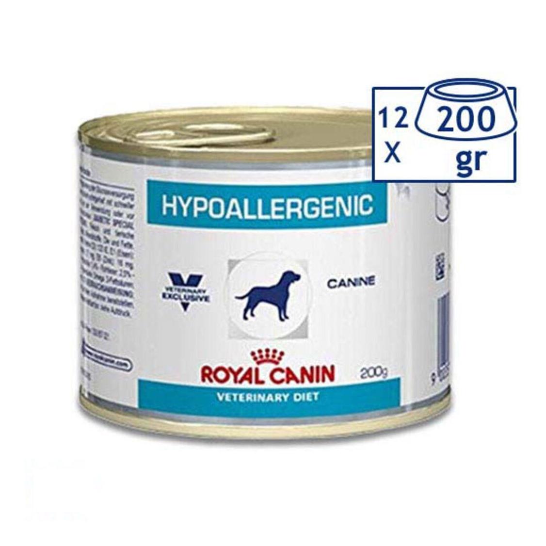 Pack Comida Húmida para Cão Hypoallergenic Royal Canin Veterinary Diets