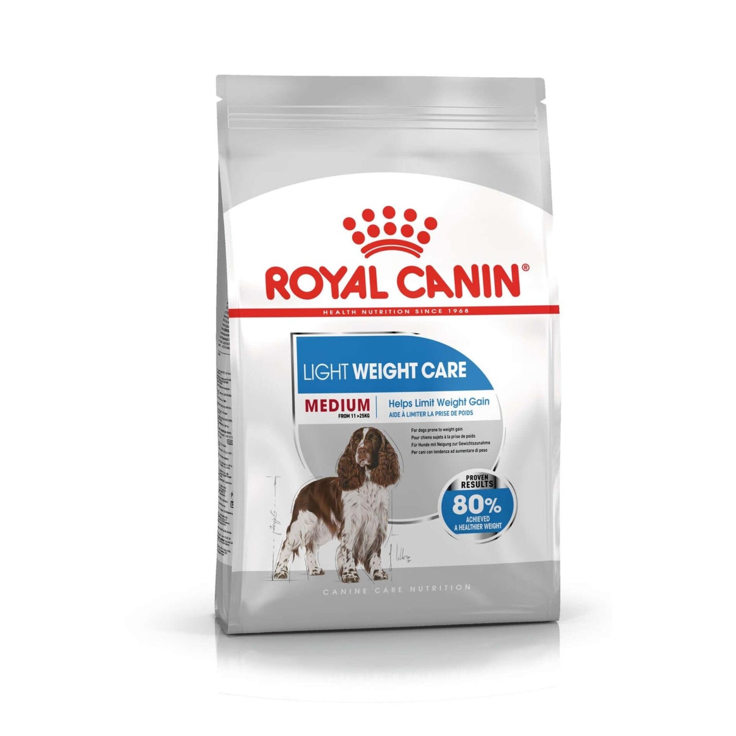 Ração para Cão Adulto Médio Light Weight Care Royal Canin