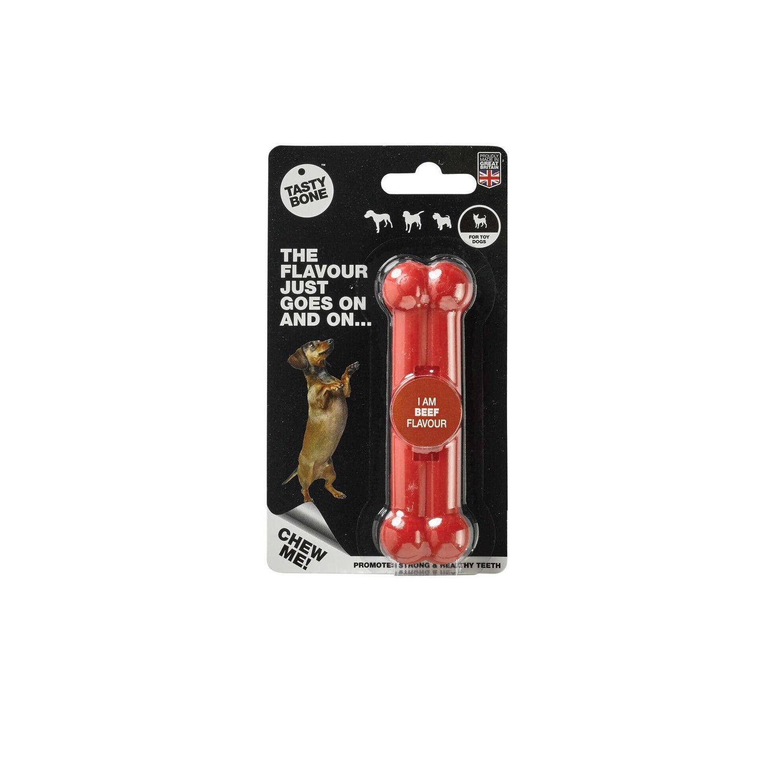Brinquedo para Cão Beef Toy Tastybone