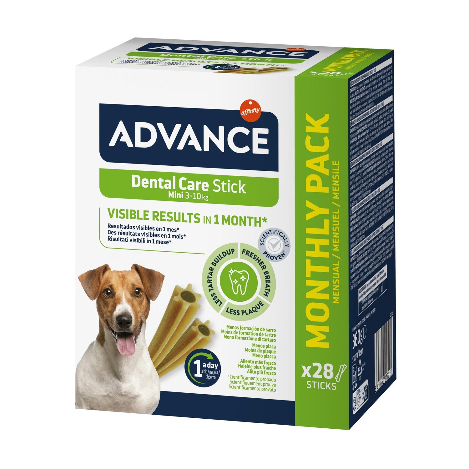 Snack para Cão Adulto Mini Dental Care Affinity Advance