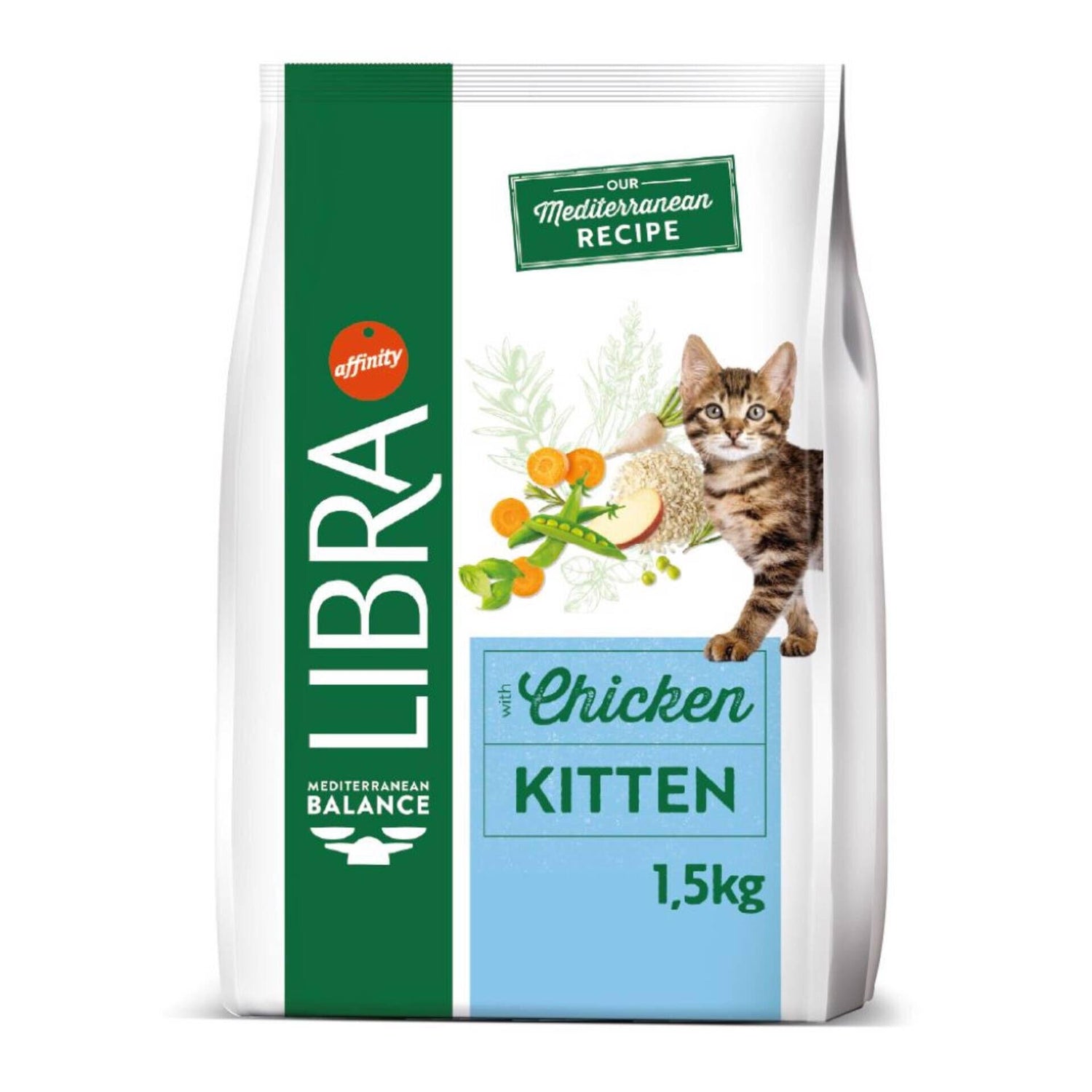 Ração para Gato Júnior Frango Libra