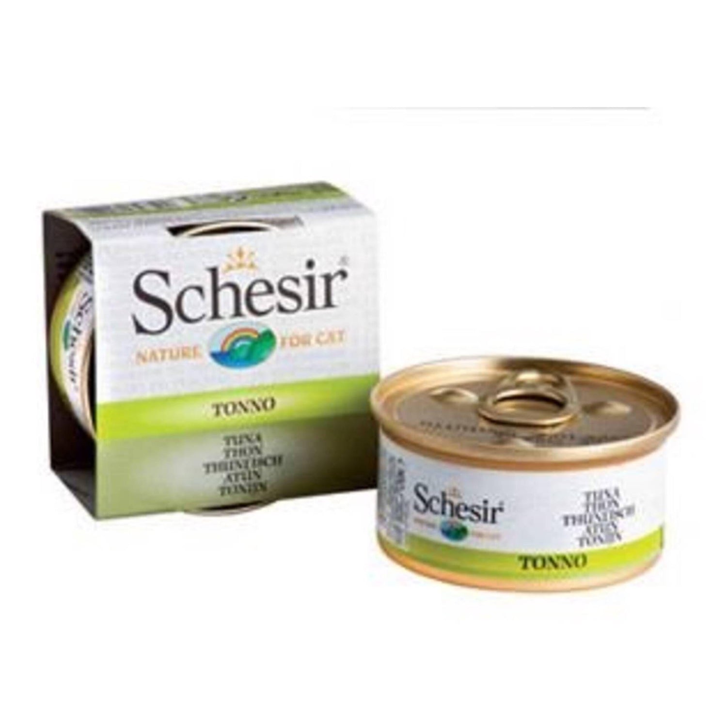 Comida Húmida para Gato Adulto Atum Schesir