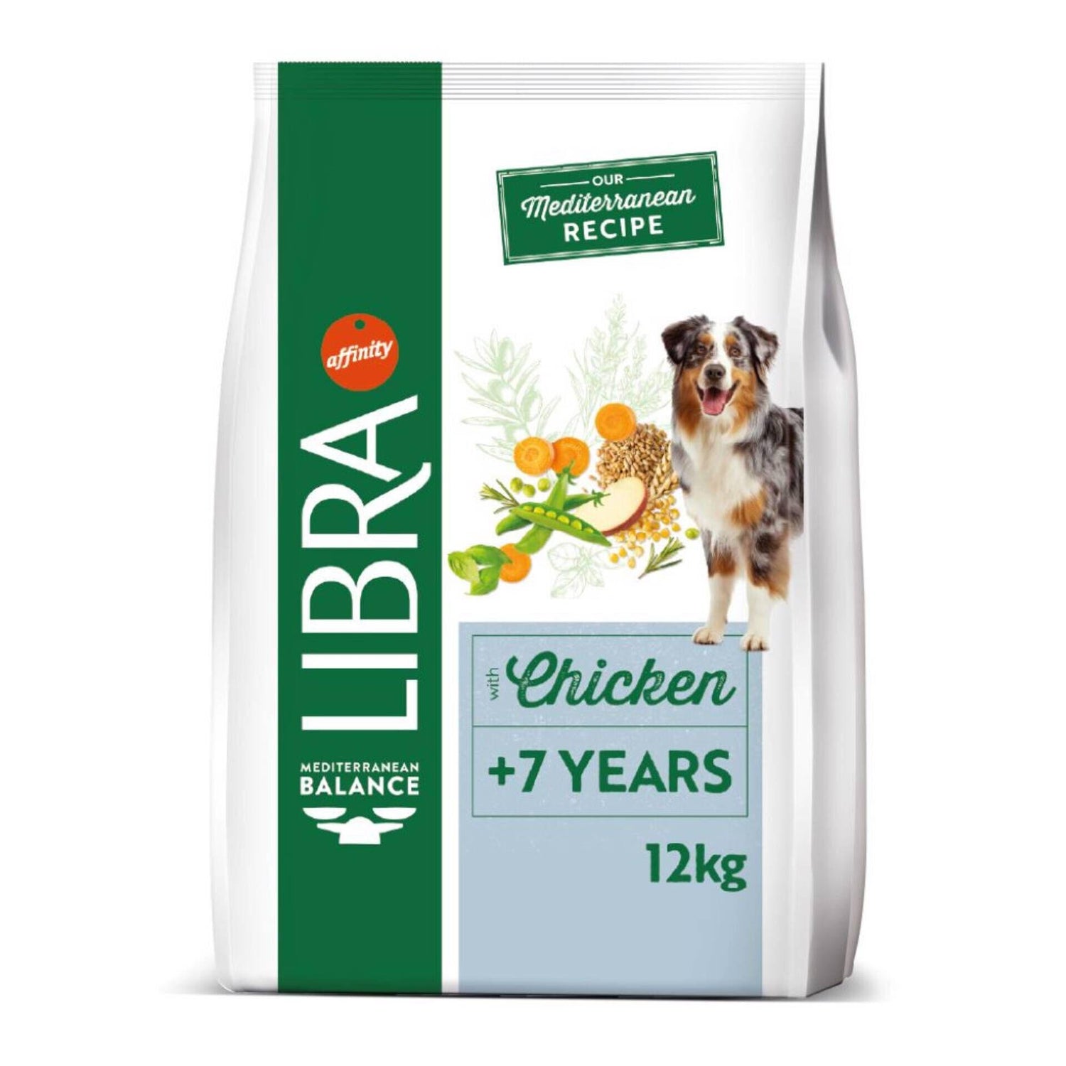 Ração para Cão Sénior Frango Libra