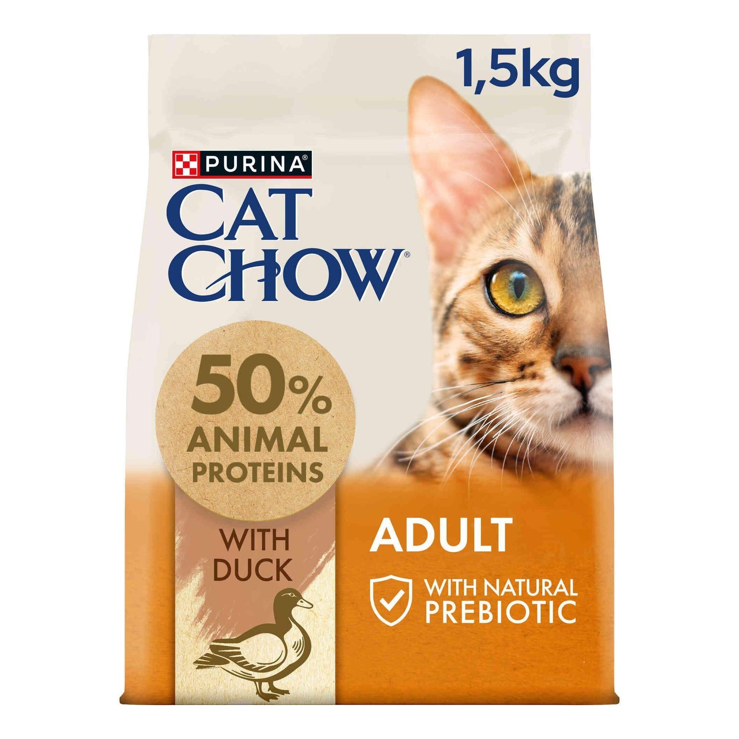 Ração para Gato Adulto Pato Purina Cat Chow