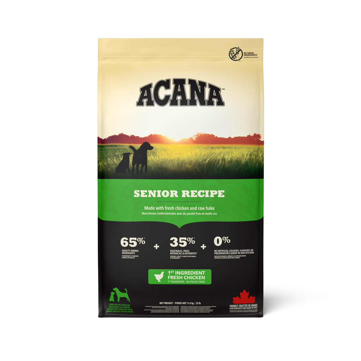 Ração para Cão Sénior Recipe Acana