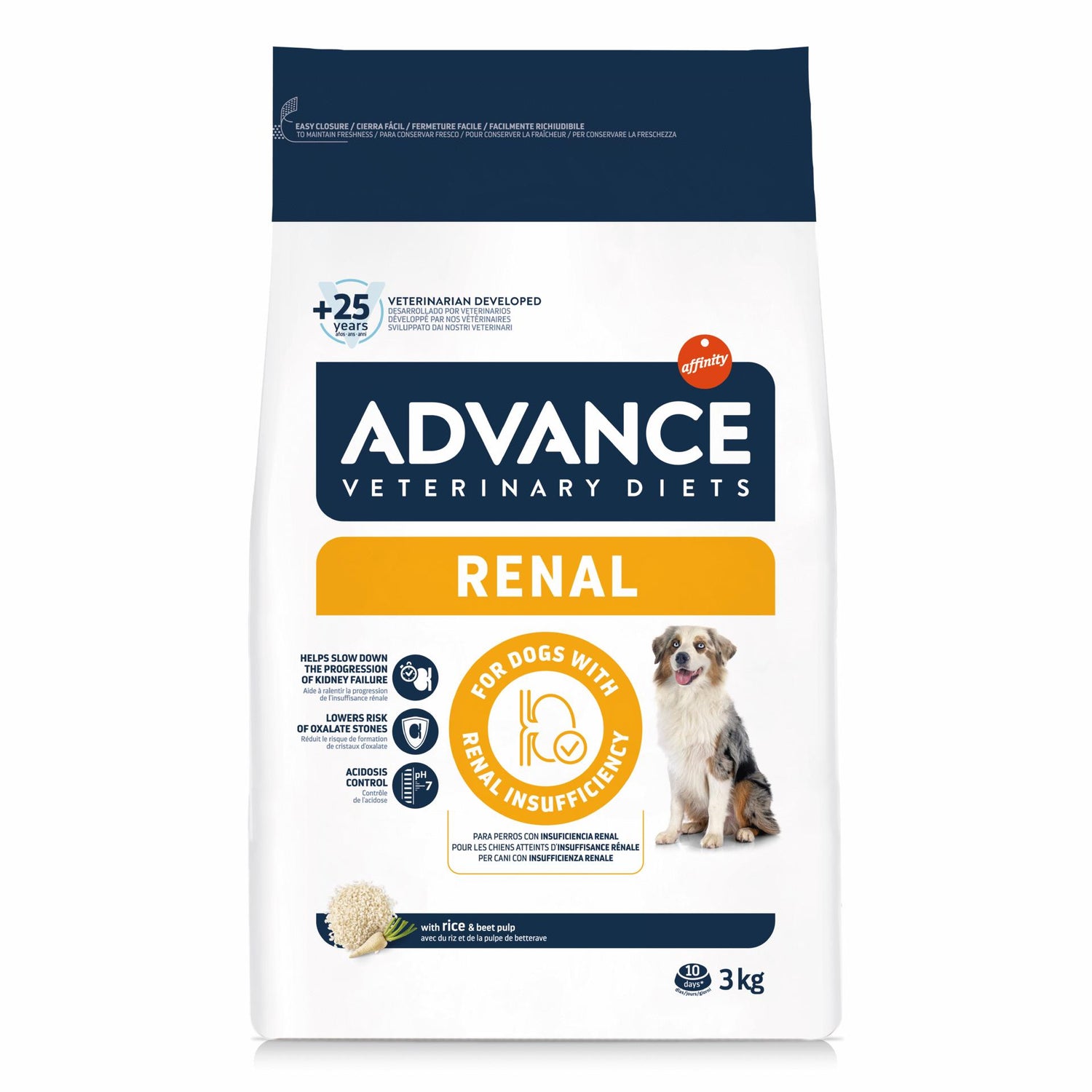 Ração para Cão Adulto Renal Failure Affinity Advance Veterinary Diets