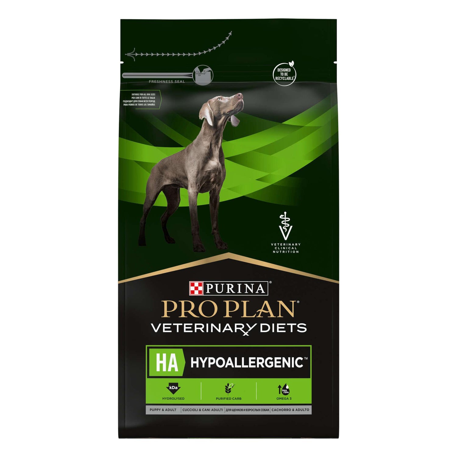 Ração para Cão Adulto Hypoallergenic Purina Pro Plan Veterinary Diets