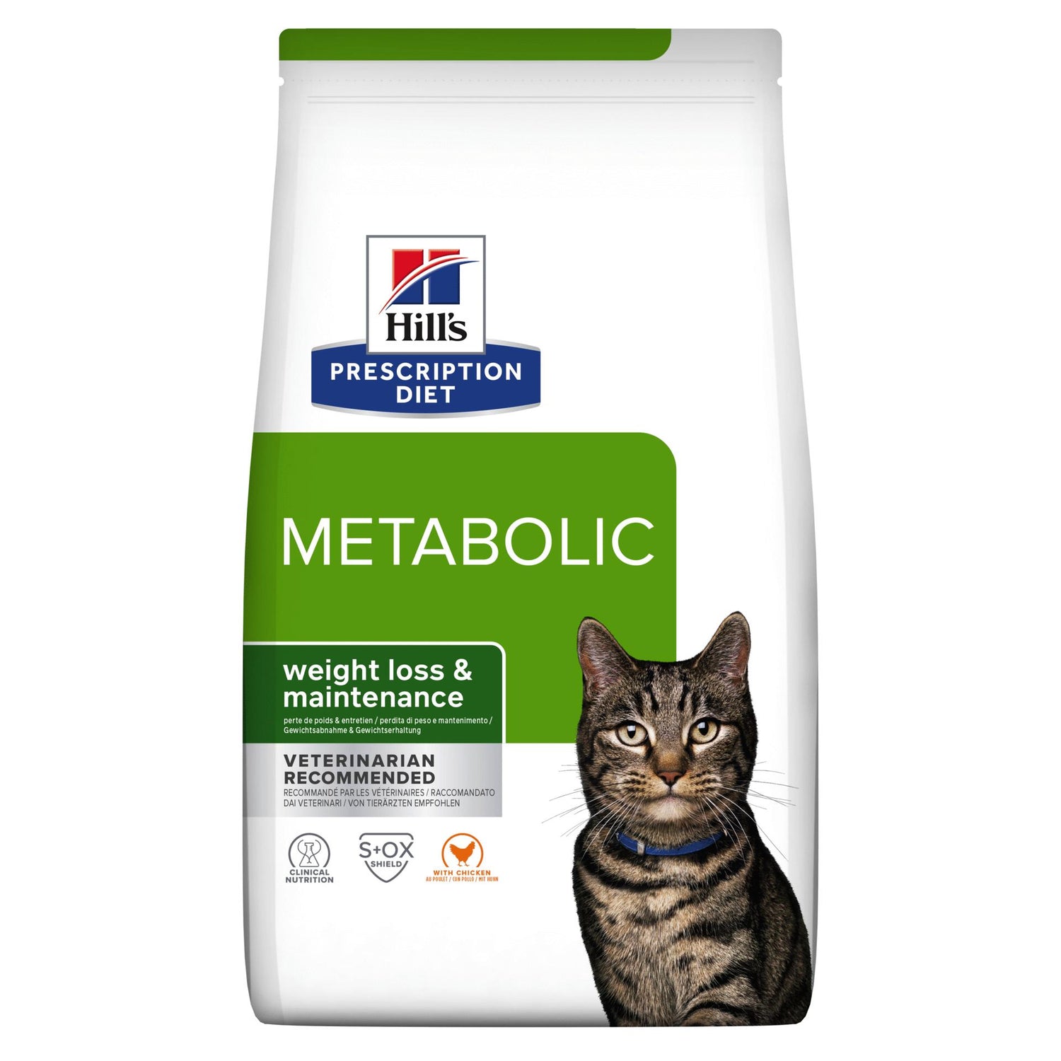 Ração para Gato Metabolic Frango Hill'S Prescription Diet