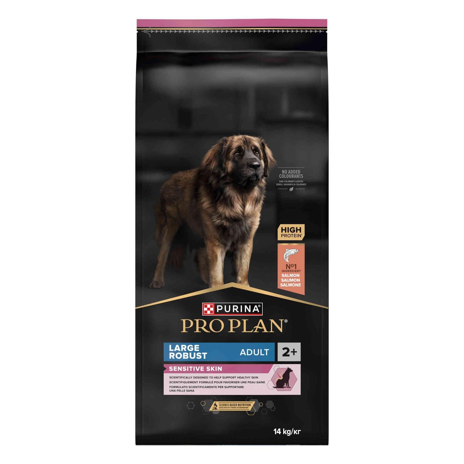 Ração para Cão Maxi Robust Sensitive Skin Salmão Purina Pro Plan